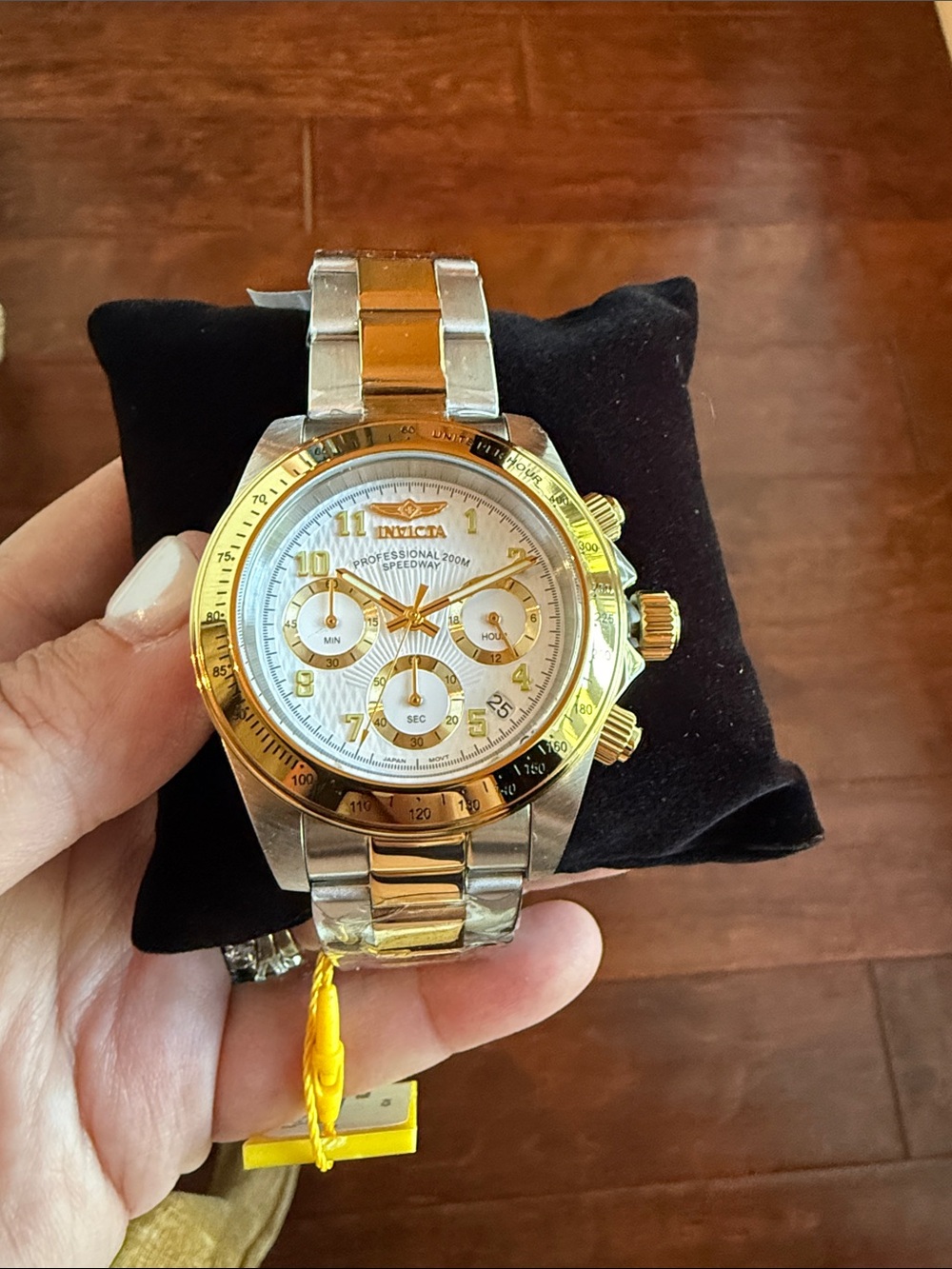 Invicta Two-Tone Gold and Silver Men’s Chronograph Watch
